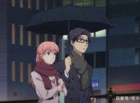 撑伞男神，野崎君只能算钢铁直男