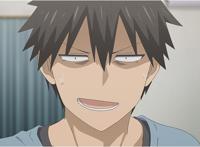 宇崎酱：真一为抛开邪念，电车上站着昏过去，小花冒雨前来打游戏