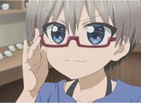 宇崎酱：真一为抛开邪念，电车上站着昏过去，小花冒雨前来打游戏