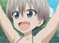 宇崎酱：夏日海滩来了，真一打西瓜被小花戏弄，试胆大会让他崩溃