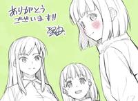 漫画「本田小狼与我」作者公开新绘图