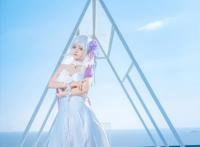 三组国人漂亮COSER扮演的手游《碧蓝航线》角色“天狼星”！