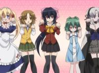 美少女 后宫，这部10年前播出的漫改动画，作者曾是知名本子画师