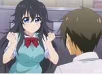 动漫：喜欢你，便在暗处“痴痴的”看着你