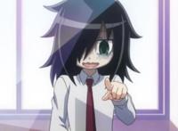 动漫：喜欢你，便在暗处“痴痴的”看着你