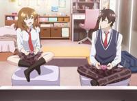 弱势角色友崎君：妹子为了别的男孩子，邀请男主去自己家