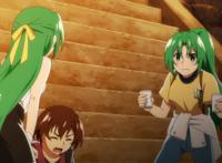 寒蝉鸣泣之时：姐妹花争夺男主，这次能分清谁是魅音，谁是诗音了