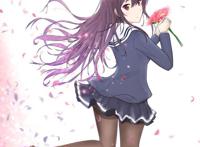 路人女主的养成方法：黑丝学姐霞之丘诗羽特辑，黑长直的逆袭