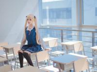 三位可爱妹子COS的日本动漫《路人女主的养成方法》角色英梨梨！