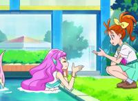 TG光之美少女第2集，真夏和海拉险些闹翻，凭借包容化解矛盾