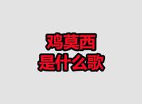 鸡莫西是什么歌