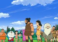 哆啦A梦之新大雄的日本诞生，再次返回远古，大雄遭遇生死危机