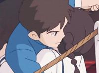 无水印动漫壁纸分享，虞美人盛开的山坡