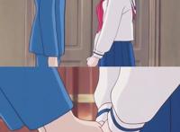 无水印动漫壁纸分享，虞美人盛开的山坡