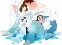 动漫壁纸：最美不过下雨天，和你躲雨的屋檐、雨天里的温情小美好