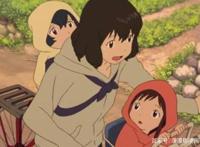 动漫《狼的孩子雨和雪》：小时候看雪那么闹腾，雨那么安静腼腆！