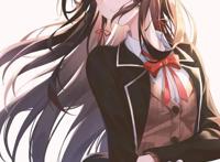 动漫里那些拥有黑长直的女主，相信有你喜欢的那个