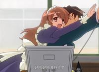 《凉宫春日的忧郁》囧虚称比较萌单马尾，隔天团长便换了新发型