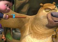 盘点熊出没中不怕熊大熊二的五个角色，纳雅反过来把熊二给吓一跳