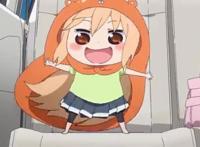 动漫中无时不刻在卖萌的角色，猫咪老师经典，她真的很可爱