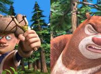 《熊出没》中人气最高的CP，看到第四对你可能会想动手“打我”