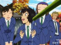 名侦探柯南：帝丹高中修学旅行，同框的新兰发糖知多少？