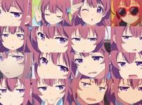 这部5年前播出的动画，剧情很有趣，但大家关注的都是女主表情包