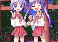 姐妹盖饭！动漫中那些漂亮的双胞胎美少女