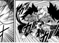 龙珠英雄漫画第5回：剧情大改，自在极意功悟空援救超4贝吉特！