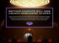 华纳宣布《蝙蝠侠：哥谭骑士》跳票至2022年