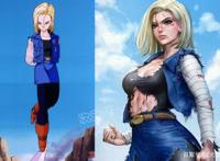 龙珠变“真实风格”：小悟空超可爱，你觉得18号是第一美女么？