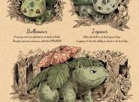 日本大神创作，百年前的精灵图鉴，当《精灵宝可梦》变成童话故事