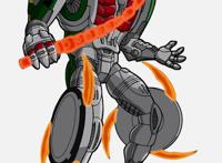 变形金刚动漫人物：猛兽侠剧情中角色个性奇特的老鼠勇士