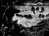 恐怖奇幻的克苏鲁风格漫画‖男主因好奇前去盘踞着恶魔的小镇冒险