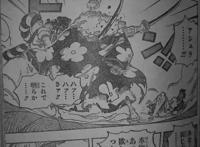 海贼王1008话漫画：头山盗贼团头目阿修罗童子