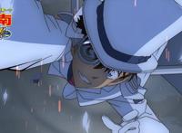 《名侦探柯南：绀青之拳》柯南基德成同伙对战京极真