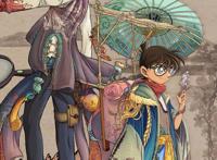 名侦探柯南：一组超赞的壁纸，穿上僵尸服的柯南还挺可爱的