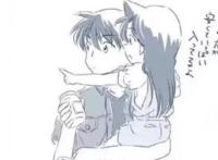 名侦探柯南：假如毛利兰变小？新一的举动太让人感动，狗粮吃饱了