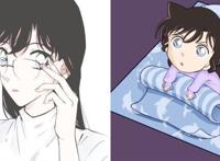 柯南中的角色集体变小，如果柯南还不够萌，黑衣人这组你一定喜欢