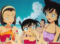 名侦探柯南：万金小姐的园子，为什么对小兰特别好？悄悄告诉你