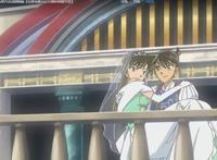 名侦探柯南：新兰幻想婚礼，新一想要西式婚礼，兰脑补王子娶公主