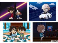 名侦探柯南：剧场版Q版画风，不同风格可爱到爆，你认出了几个