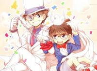 名侦探柯南中柯南与基德之间的爱恨情仇！