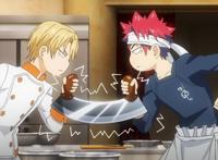 食戟之灵第五季：众多女装大佬登场，幸平创真和塔克米合作