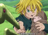 七大罪：动画人物斗级排名，第一名足以碾压梅利奥达斯