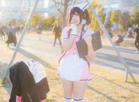 《调教咖啡厅》C93漫展莓香COS引发日网友关注！エロ又S！