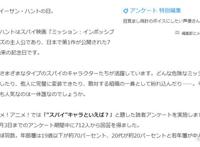 最受欢迎的动漫间谍角色前10名，黄昏断层登顶，安室透第二