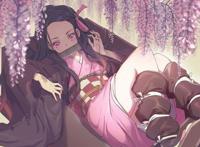 好看的二次元动漫壁纸，《鬼灭之刃》漂亮，《冰上的尤里》帅气