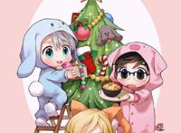 《冰上的尤里》银发少年维克托，连嘴型都是爱心型，简直太可爱了