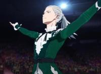 《冰上的尤里》剧场版公开，维克托重回长发美人，让人十分期待！